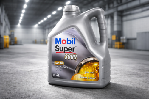 Моторное масло Mobil Super 3000 X1 синтетическое, класс вязкости 5W-40, 4 л